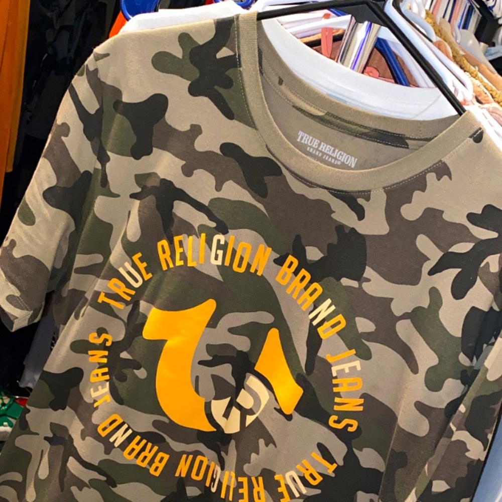 True Religion camo tee
